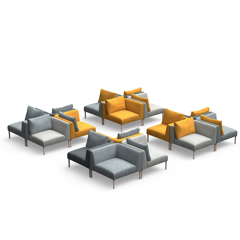 Modular comfortable sofa lounge seating (FT-Moson)