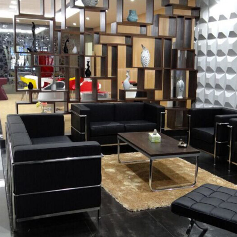 Designer leather office sofa set (FT-810#)