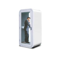 Best selling private single office meeting pod soundproof phone booth