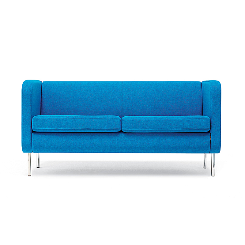 Foshan modern luxury italian genuine leather office furniture lounge sofa
