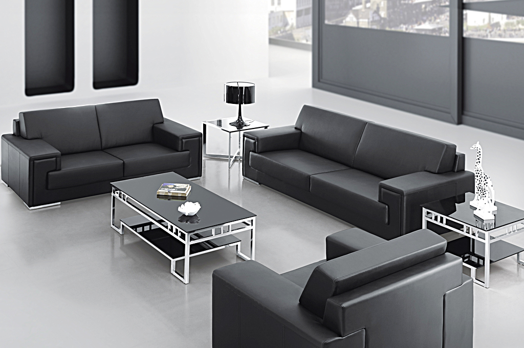 Simple office sofa modern lounge sofa sets