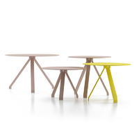 Modern design powder coated top center table colorful coffee table
